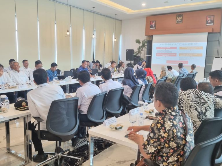 Jasa Raharja Hadiri Undangan Ditjen Perhubungan Darat di Terminal Executive Penyebrangan Merak Banten