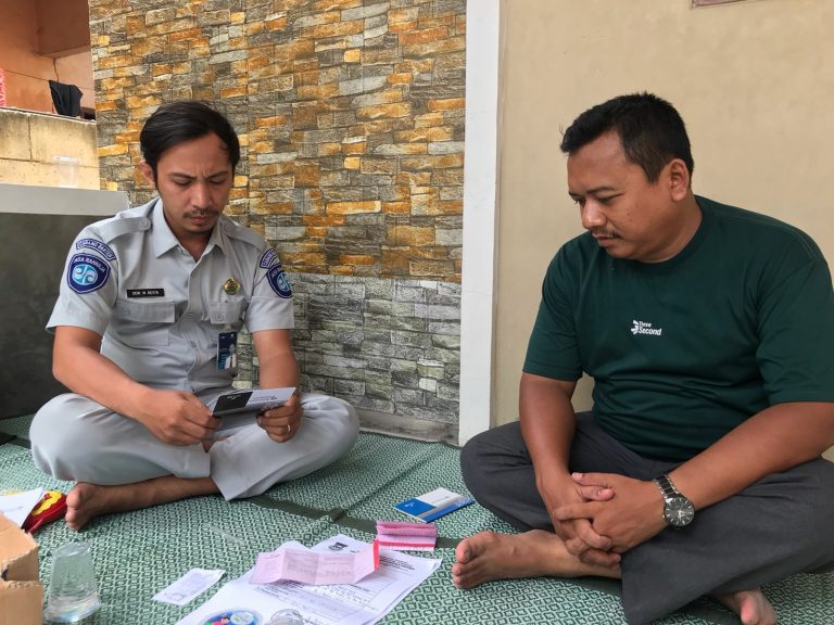 Jasa Raharja Tangerang Serahkan Santunan Kepada Ahliwaris Korban Kecelakaan yang Terjadi di Kampung Tanara Kab. tangerang