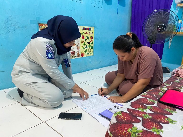 Jasa Raharja Tangerang Serahkan Santunan Korban Kecelakaan Lalu Lintas di Cipondoh