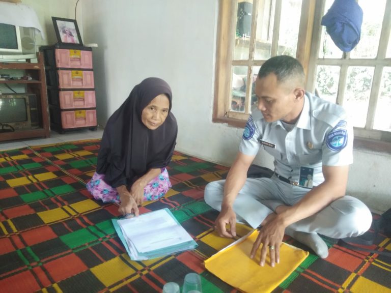 Jasa Raharja Banten Menyerahkan Santunan Korban Laka Lantas Jalan Gatot Kota Tangerang