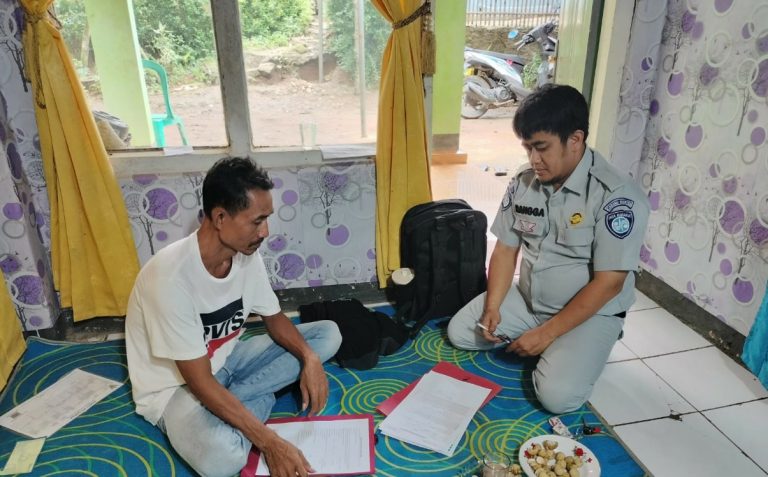 Jasa Raharja Banten Serahkan Santunan Korban Kecelakaan Meninggal Dunia di Wilayah Lebakwangi, Walantaka