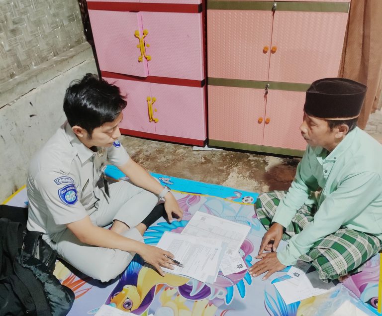 Jasa Raharja Cabang Banten Melakukan Jemput Bola Korban Kecelakaan di Bantargebang Kota Bekasi