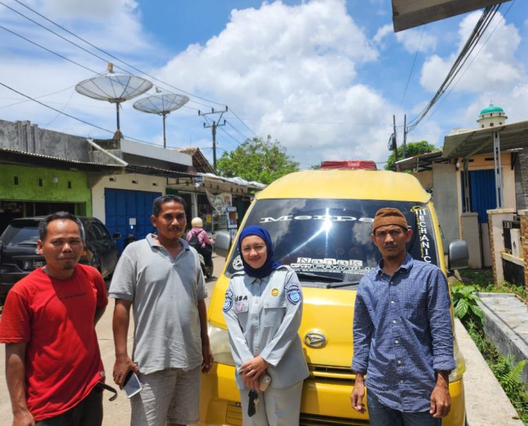 Uji Petik Kendaraan Angkutan Umum dan Sosialisasi Sebagai Langkah Proaktif Jasa Raharja Banten