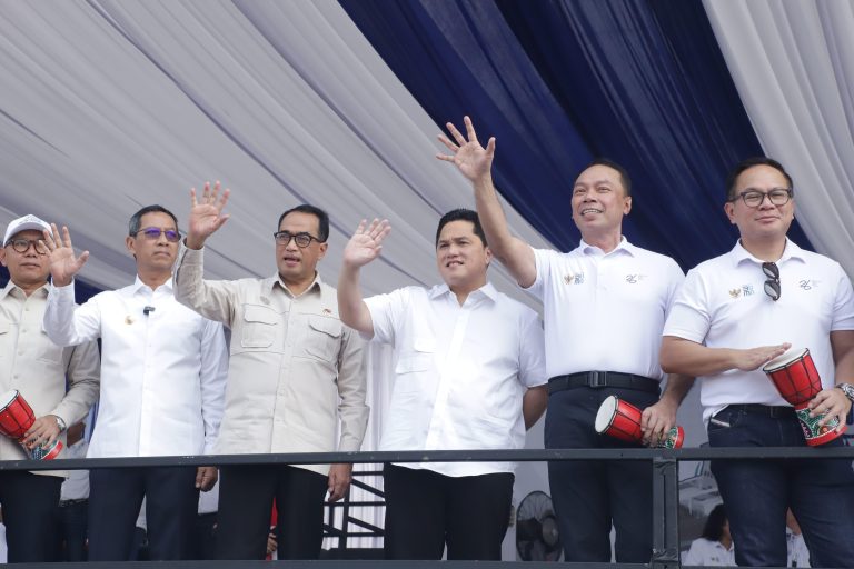 Erick Thohir Berangkatkan Hampir 100 Ribu Peserta Mudik Gratis BUMN