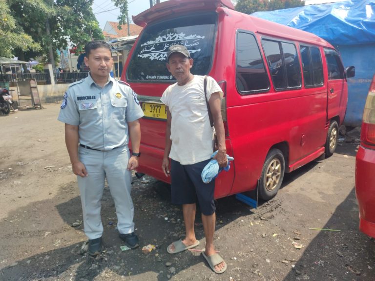 Jasa Raharja Banten Menjalin Silahturahmi Kepada Pemilik Angkutan Umum