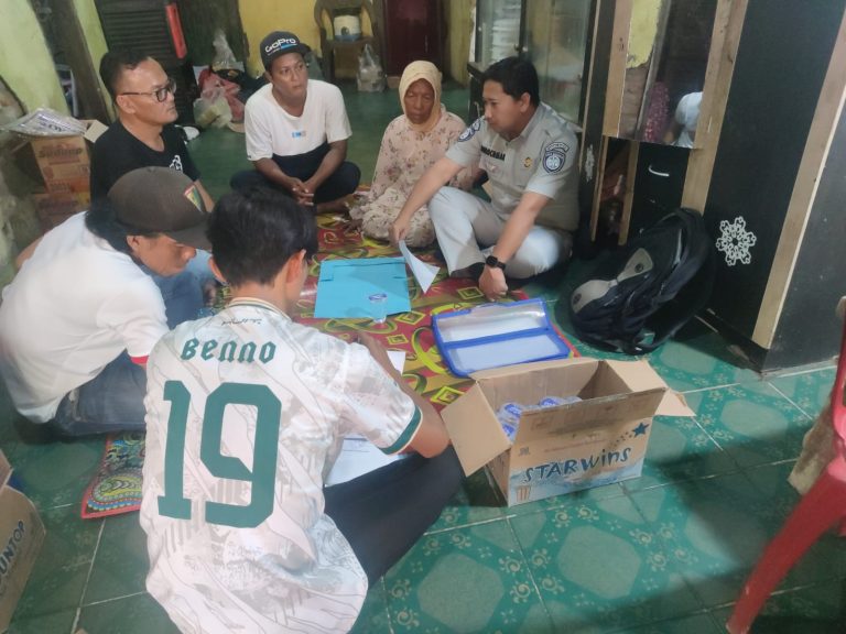 Gerak Cepat, Jasa Raharja Banten Serahkan Santunan Kepada Ahli Waris Korban Kecelakaan Lalu Lintas di Jalan Syeh Nawawi, Kabupaten Serang