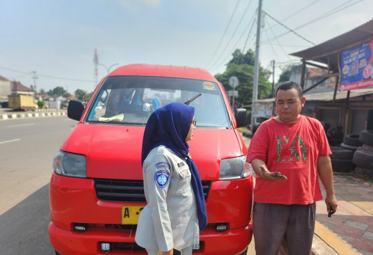 Door to Door demi Perlindungan Maksimal: Jasa Raharja Banten Pastikan Angkutan Umum Kota Serang Layak Jalan