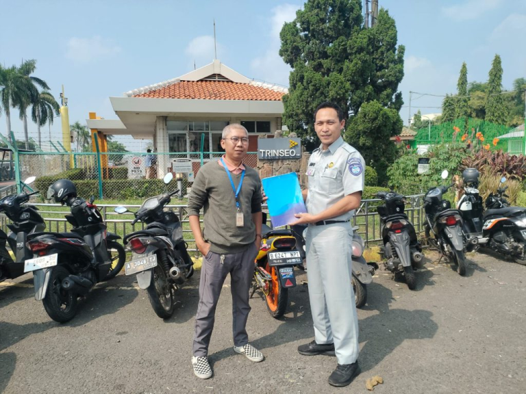 Jasa Raharja Sosialisasi kepatuhan Pajak Kendaraan dan Signal Corporate Bersama PT Trinseo Merak