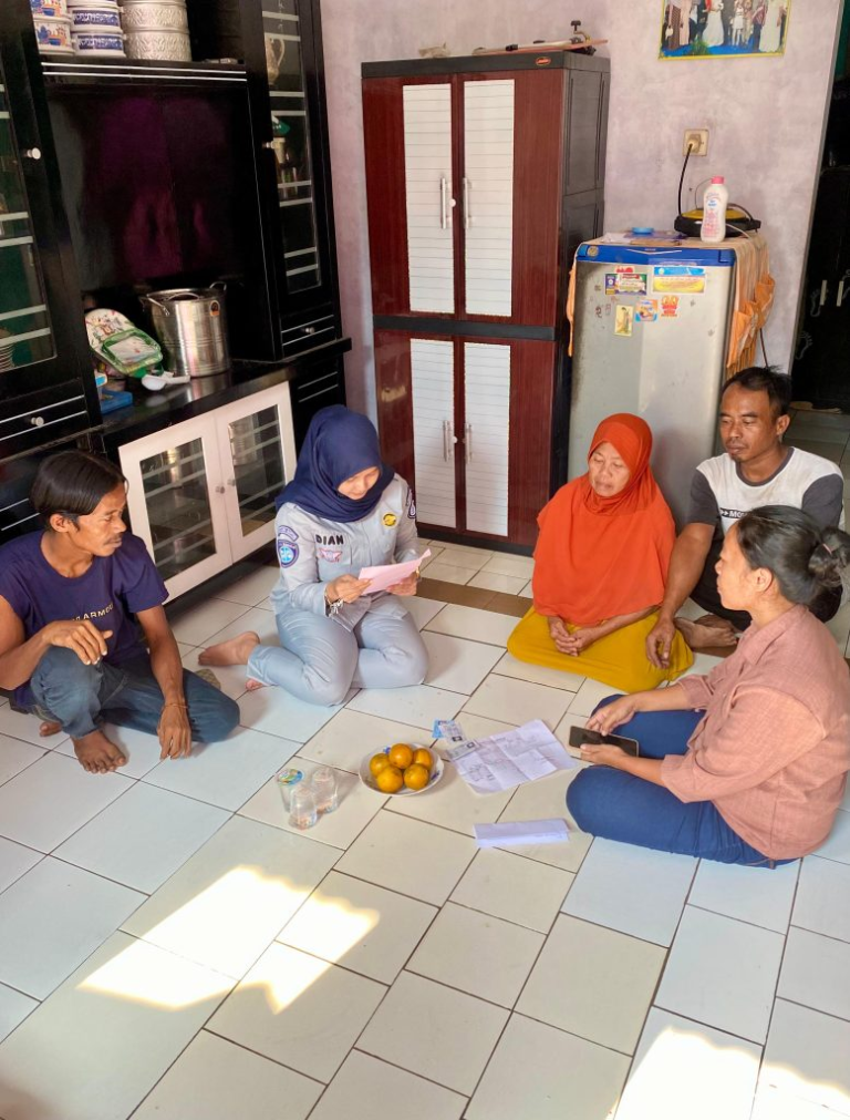 Jasa Raharja Tangerang Gerak Cepat Jemput Bola Kepada Keluarga Korban Laka Lantas Di Cisauk