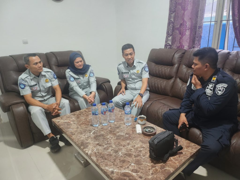 Silaturahmi Jasa Raharja Banten ke Kantor UPP Labuan, Kabupaten Pandeglang