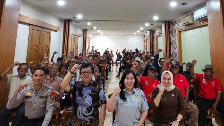 Meningkatkan Kesadaran Masyarakat Dalam Membayar Pajak Kendaraan Jasa Raharja Perwakilan Tangerang Bersama Bapenda Provinsi Banten Lakukan Giat Sosialisasi
