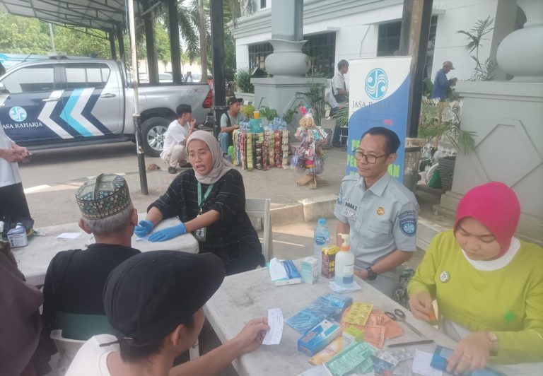 Jasa Raharja Gelar Pemeriksaan Gratis (MUKL) dan Sosialisasi Gamifikasi JR Safety Road pada Wajib Pajak di Kecamatan Rangkasbitung