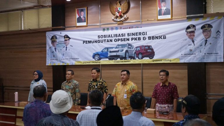 Jasa Raharja Bersama Bapenda Kota Tangerang Melakukan Sosialisasi Sinergi Pemungutan Opsen PKB & BBNKB Di Kecamatan Cipondoh