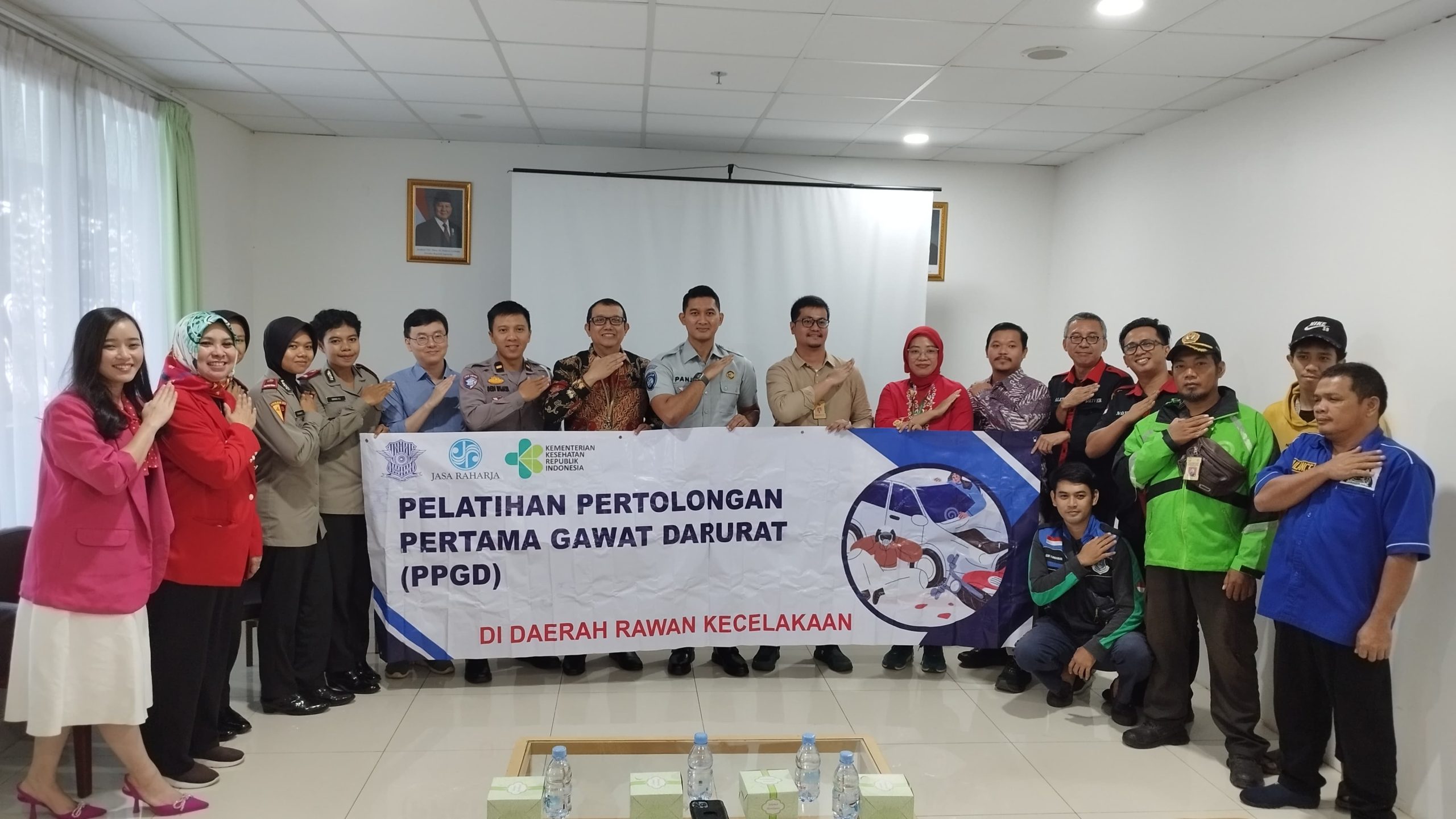 Fokus Turunkan Fatalitas Kecelakaan Lalu Lintas Jasa Raharja Kolaborasi dengan RS Hermina Ciputat