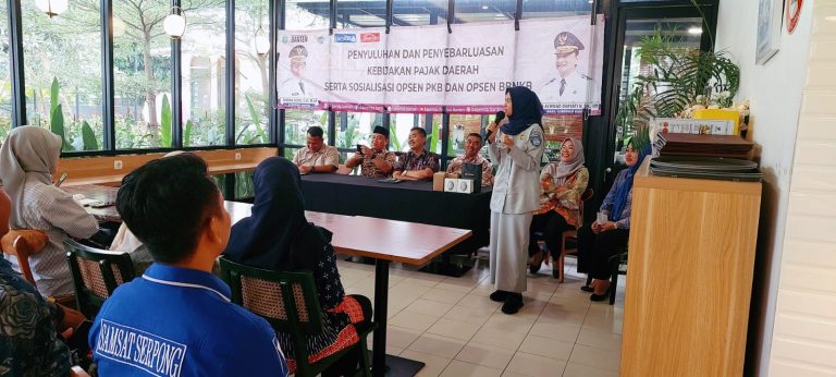 Gencarkan Sosialisasi Program Pembebasan Pokok Denda Jasa Raharja Tangerang dan Bapenda Provinsi Banten Ingatkan Masyarakat Bayar Pajak Kendaraan