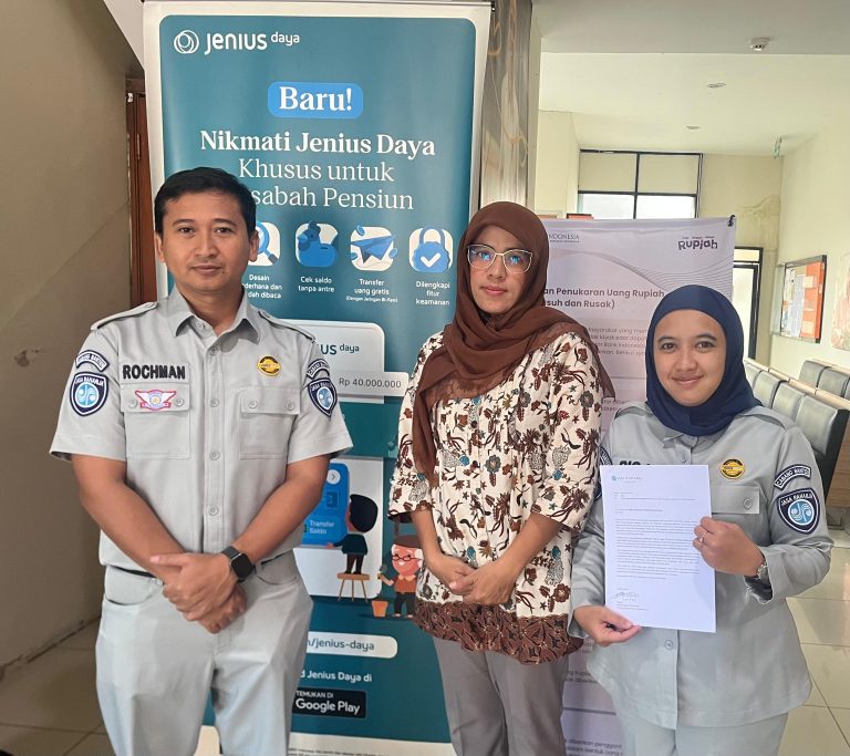 Sinergi Bersama Perusahaan Jasa Raharja Banten Kunjungi Bank BTPN di Kota Serang