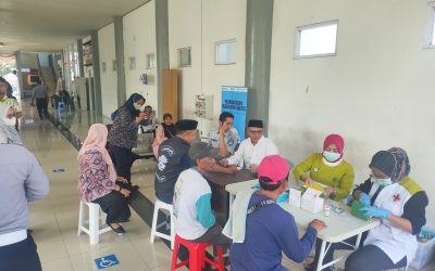 Jasa Raharja Gelar MUKL Pelayanan Kesehatan Gratis Di Terminal Pakupatan