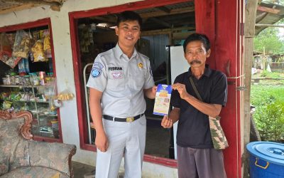 Jasa Raharja Samsat Pandeglang Melaksanakan Kegiatan SIGAP Prioritas Kp Angsana Kabupaten Pandeglang