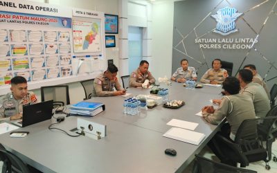 Jasa Raharja dan Polres Cilegon Hadiri Pertemuan Asistensi Penyidikan Laka Lantas Bersama Dirlantas Polda Banten