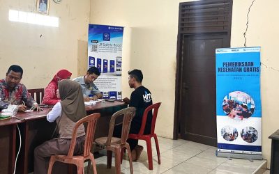 Jasa Raharja Banten Mengadakan Pengecekan Kesehatan Gratis Di Kantor Desa Tunjung Jaya Panimbang Kab. Pandeglang