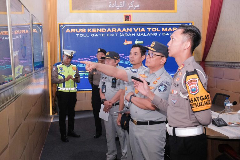 Jasa Raharja Pastikan Kesiapsiagaan Petugas di Jawa Timur lewat Peninjauan ke Pos Pelayanan Terpadu