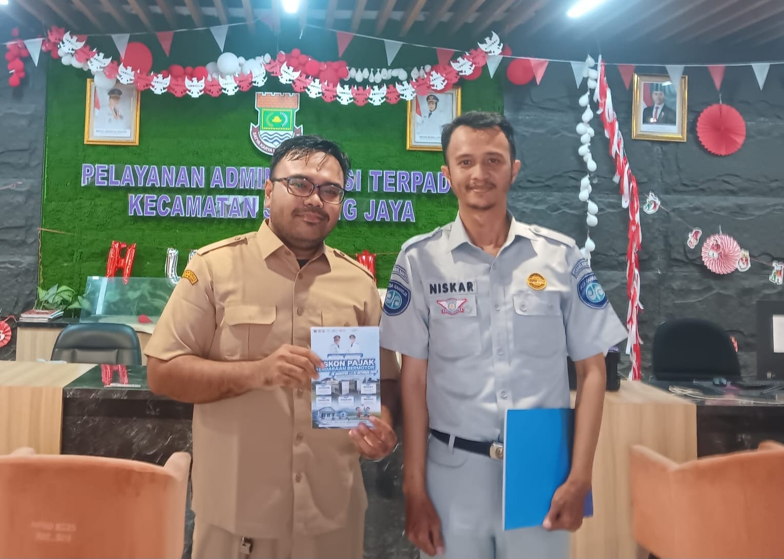 Jasa Raharja dan Kecamatan Sindang Jaya Gaspol Sosialisasikan Diskon PKB, Warga Diminta Tak Lewatkan Kesempatan
