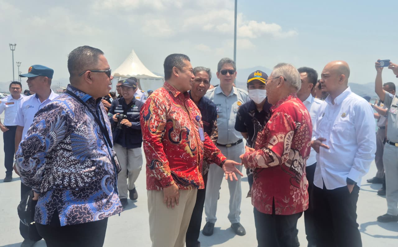 Hadiri Peresmian Pengembangan Dermaga Multipurpose Terminal Umum Bandar Bakau Jaya, Jasa Raharja Berikan Perlindungan Asuransi Penumpang Kapal Laut